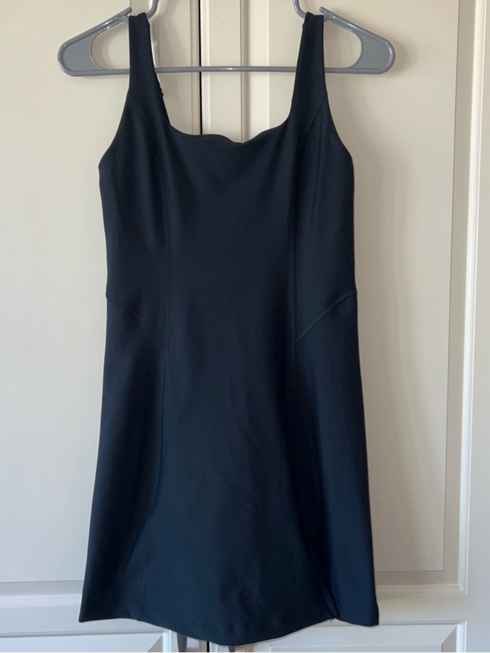 Abercrombie & Fitch Black Scoop Neck Mini Dress